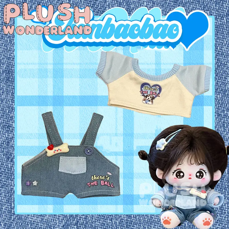 【IN STOCK】PLUSH WONDERLAND Overalls Plushies Cotton Doll Clothes 20CM - Image 7