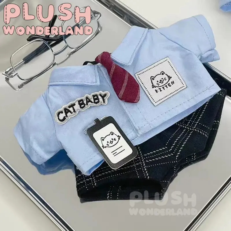 【In Stock】PLUSH WONDERLAND Police Leather Jacket Plushies Cotton Doll Clothes 20CM - Image 8