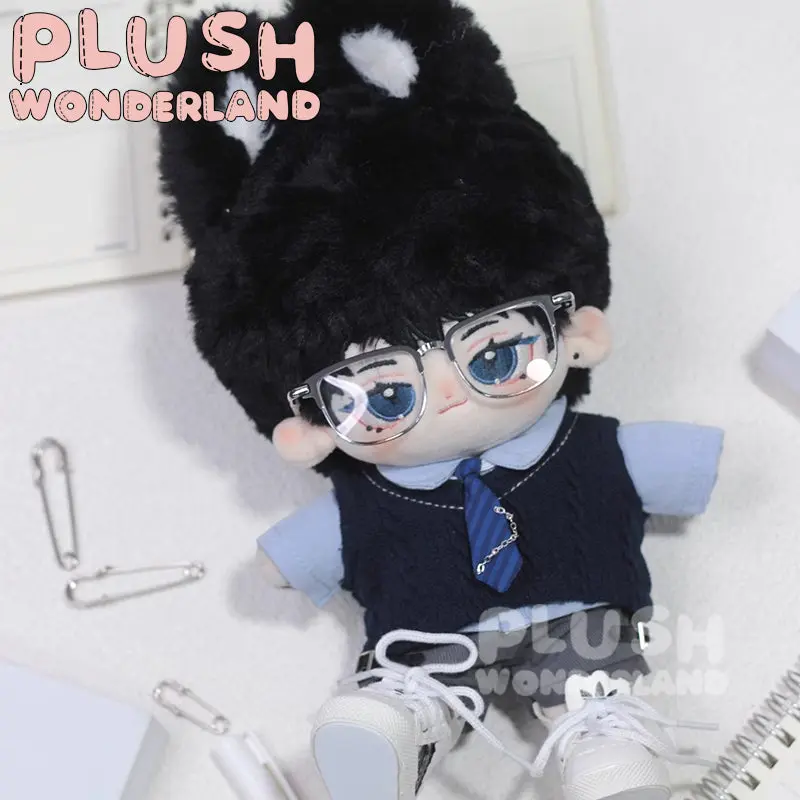 【IN STOCK】PLUSH WONDERLAND Pure White Scientific Uniform Plushies Cotton Doll Clothes 20 CM - Image 3