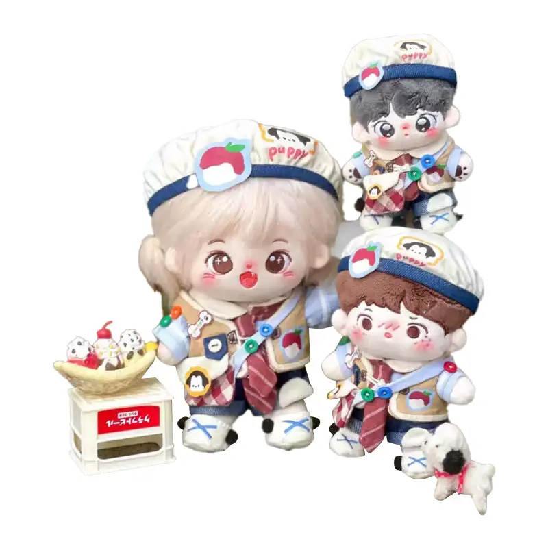 【IN STOCK】PLUSH WONDERLAND Puppy Doll Outfit 10CM/15CM/20CM Doll Clothes - Image 9