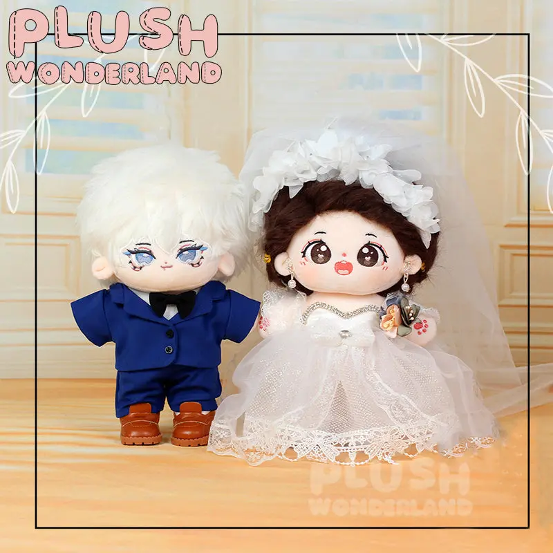【IN STOCK】PLUSH WONDERLAND Suits And Wedding Dresses Plushies Cotton Doll Clothes 10CM/20CM - Image 2