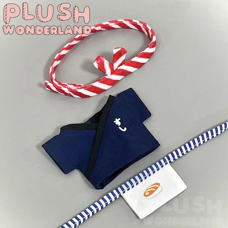 【IN STOCK】PLUSH WONDERLAND Sushi Chef 10CM Doll Clothes - Image 5
