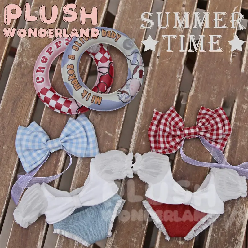 【IN STOCK】PLUSH WONDERLAND Summer Time Swimwear Plushies Cotton Doll Clothes 20CM - Image 5
