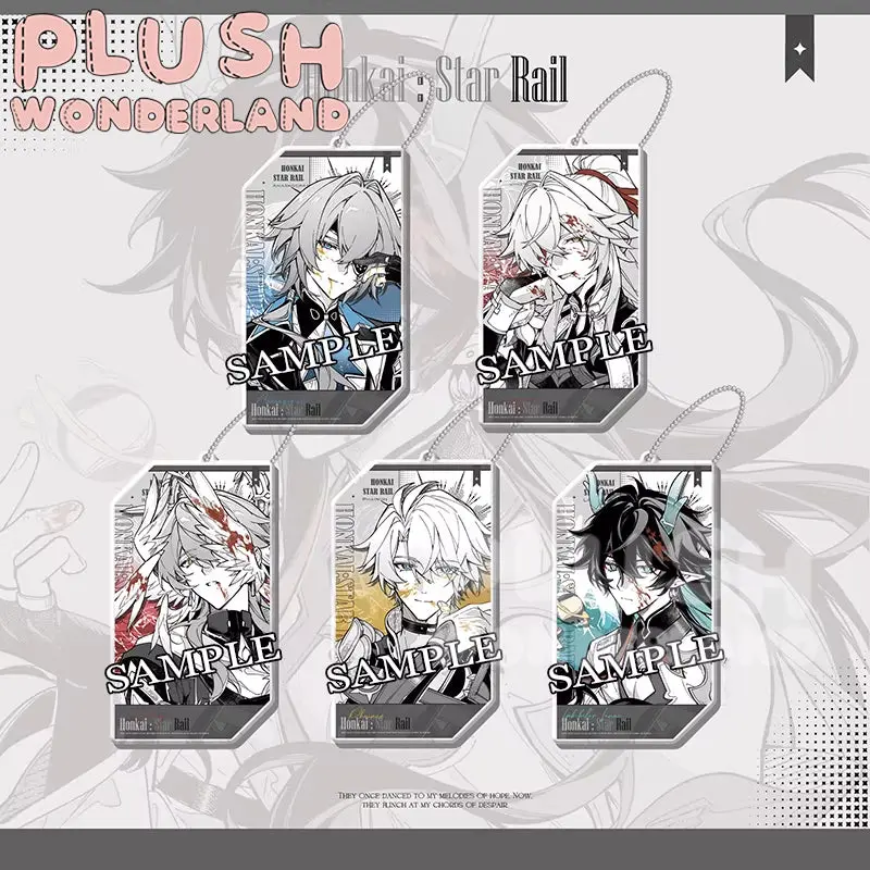 【INSTOCK】PLUSH WONDERLAND Battle-Damaged Series Acrylic Badges - Image 2