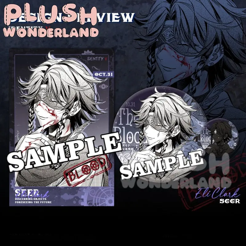 【INSTOCK】PLUSH WONDERLAND Battle-Damaged Series Gold powder Badges - Image 6
