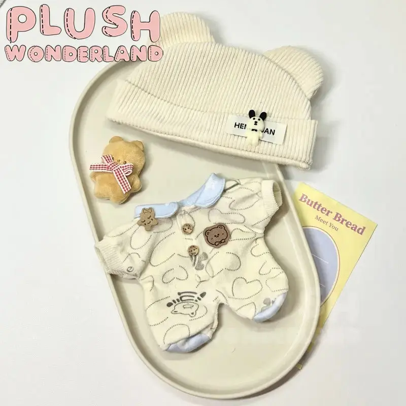 【INSTOCK】PLUSH WONDERLAND Bear Cookies Suit Set 10/20CM Doll Clothes - Image 2