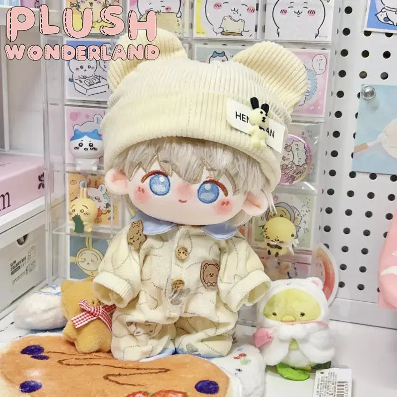 【INSTOCK】PLUSH WONDERLAND Bear Cookies Suit Set 10/20CM Doll Clothes - Image 4