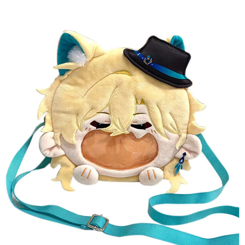【INSTOCK】PLUSH WONDERLAND Big Mouth Crossbody Small Bag or Big Shoulder Bag Itabag FANMADE - Image 4