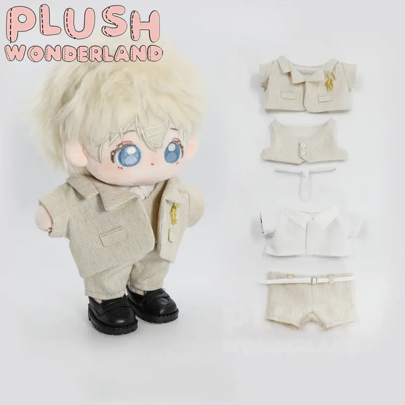 【INSTOCK】PLUSH WONDERLAND British-Style Suit Set 20CM Doll Clothes - Image 9
