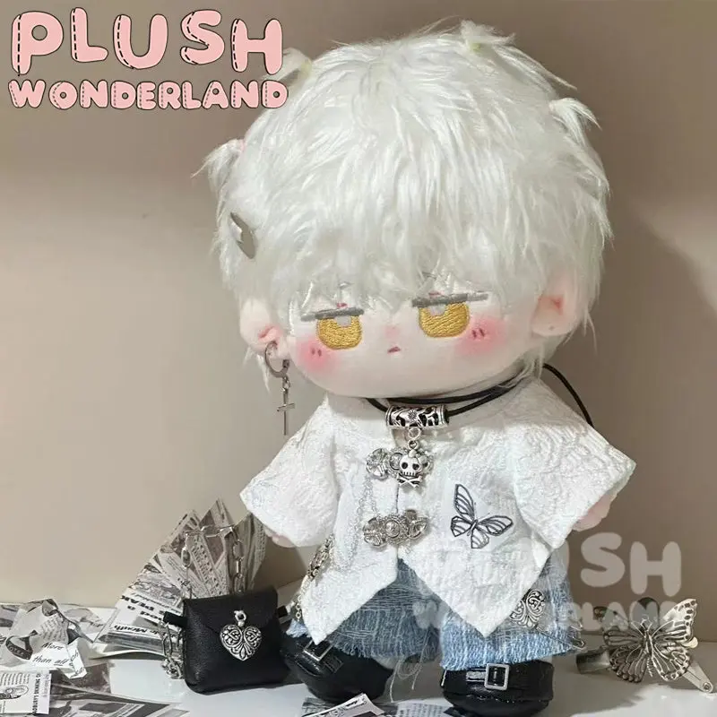 【INSTOCK】PLUSH WONDERLAND Campus Cowboy Set 10/20CM Doll Clothes - Image 4
