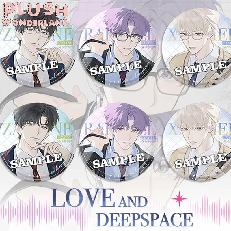 【INSTOCK】PLUSH WONDERLAND Campus Eyeglasses Series Gold powder Badges