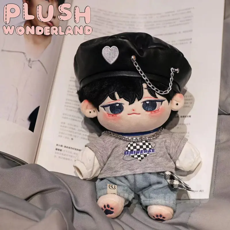 【INSTOCK】PLUSH WONDERLAND Chain sweatshirt and jeans Set 20CM Doll Clothes - Image 3