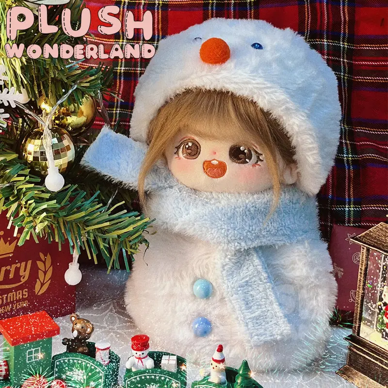 【INSTOCK】PLUSH WONDERLAND Christmas Snowman 20CM Doll Clothes - Image 3