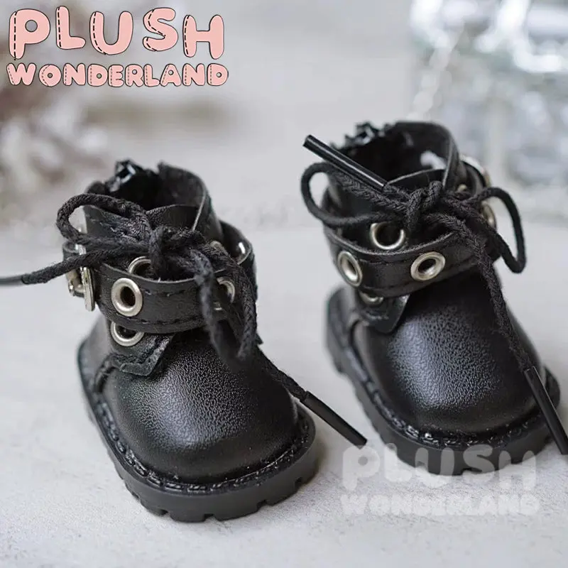 【INSTOCK】PLUSH WONDERLAND Decorative Leather Boots 20CM Shoes - Image 6