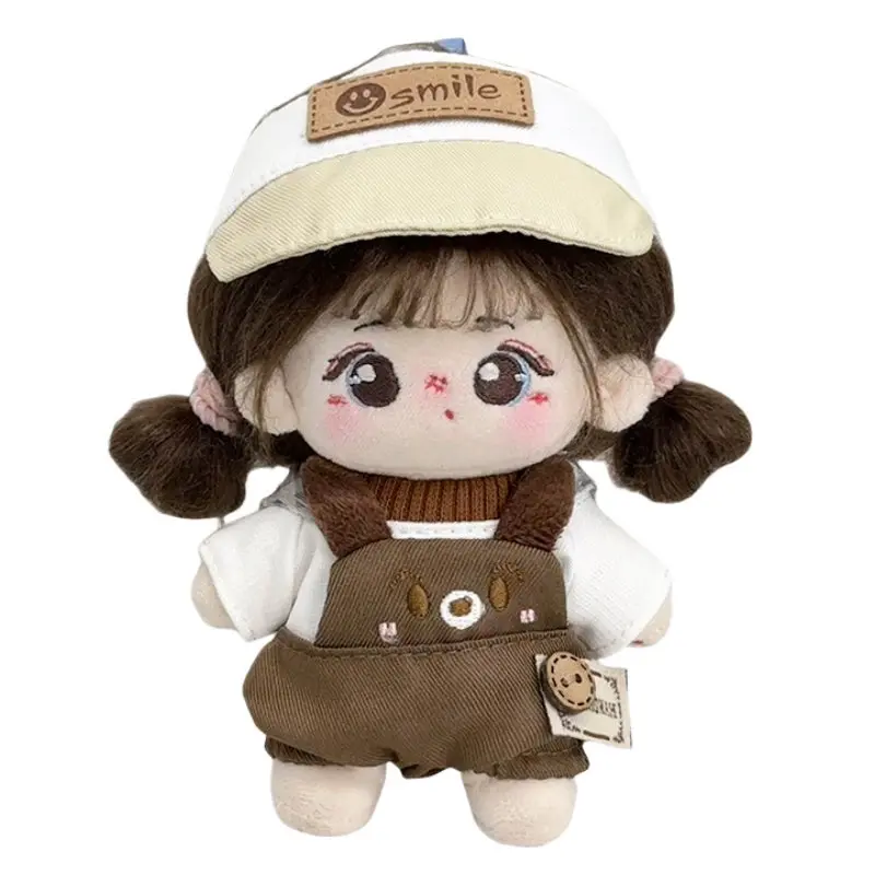 【INSTOCK】PLUSH WONDERLAND Doggie Overalls 10CM Doll Clothes - Image 4