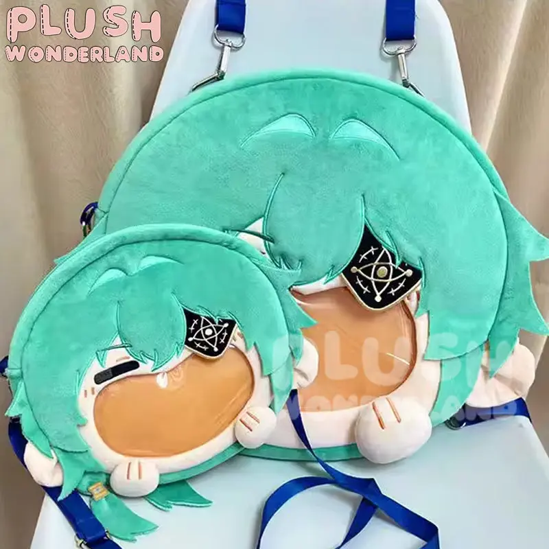 【INTSTOCK】PLUSH WONDERLAND Game Bag Big Mouth Crossbody Small Bag Itabag Plush Game Itabag FANMADE
