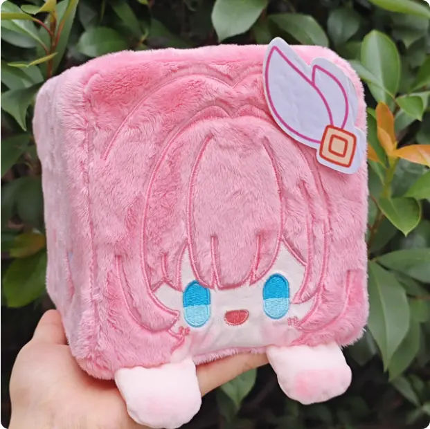 【INSTOCK】PLUSH WONDERLAND Game Character Cube Pillow 15CM Plush - Image 16