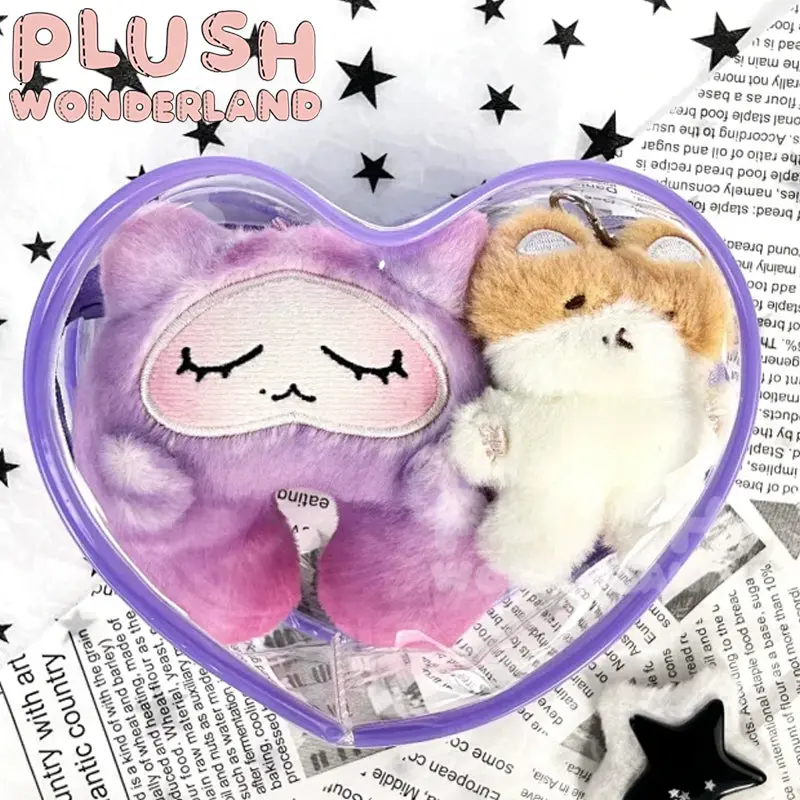 【INSTOCK】PLUSH WONDERLAND Heart-shaped transparent ita-bag - Image 3