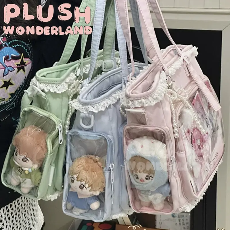 【INSTOCK】PLUSH WONDERLAND Lace Pearl Tote ita-bag