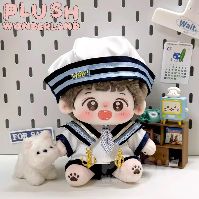 【INSTOCK】PLUSH WONDERLAND Navy Sailor Outfit 20CM Doll Clothes - Image 3