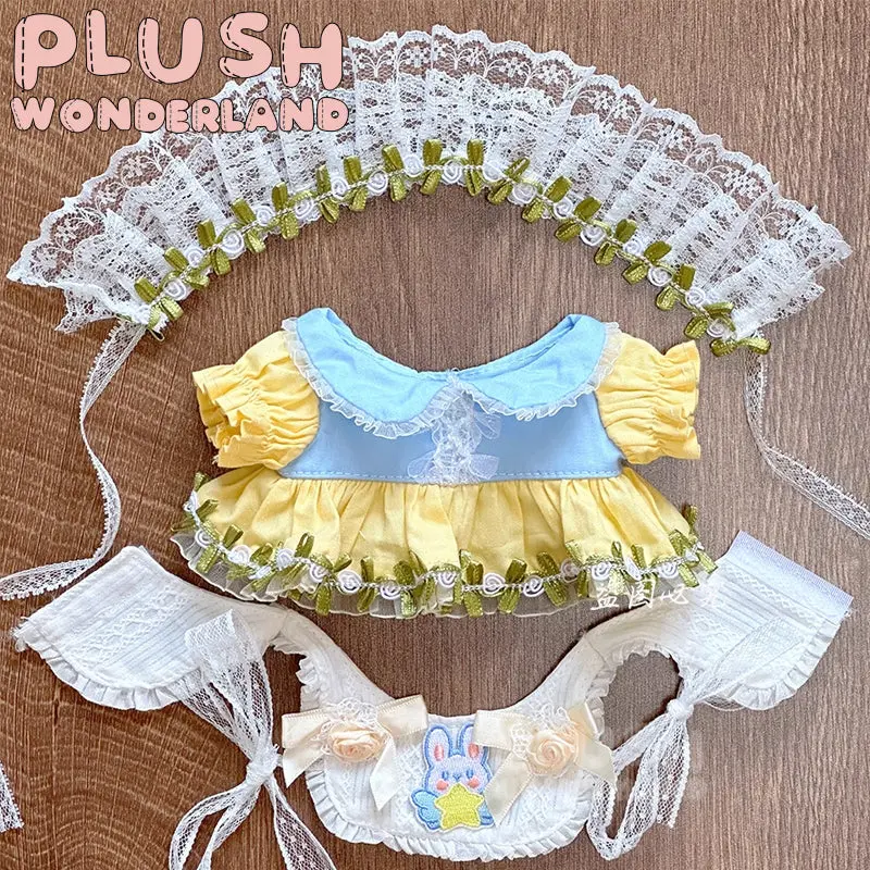 【INSTOCK】PLUSH WONDERLAND Pastoral Maid Outfit 20CM Doll Clothes - Image 6