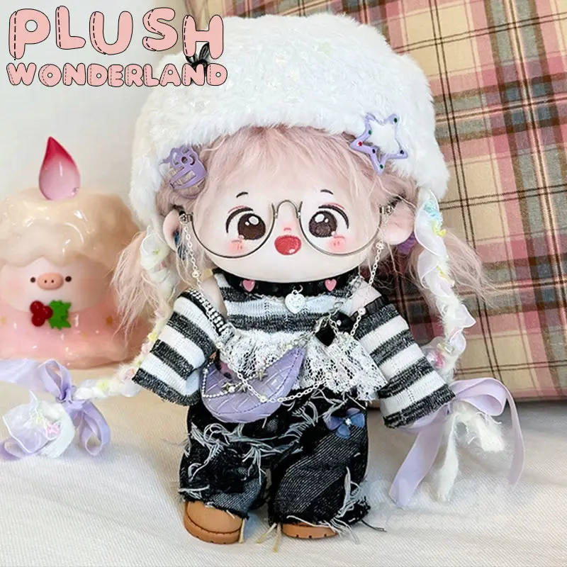 【INSTOCK】PLUSH WONDERLAND Punk Cool Set 20CM Doll Clothes - Image 4