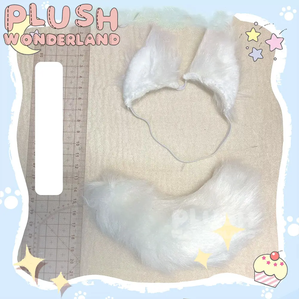 【INSTOCK】PLUSH WONDERLAND Replaceable Fluffy Cute Animal Furry Tail and Ears Set - Image 7