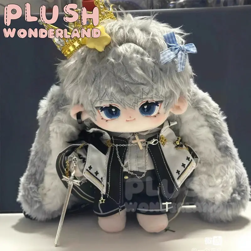 【INSTOCK】PLUSH WONDERLAND White Night Out Set 20CM Doll Clothes - Image 3