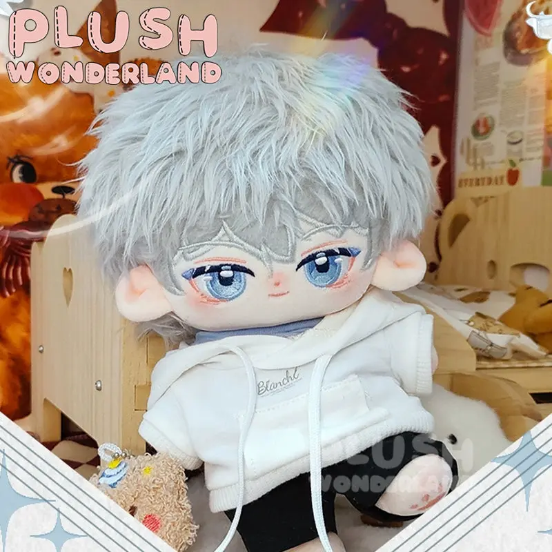 【INSTOCK】PLUSH WONDERLAND White Sweatshirt 20CM Doll Clothes - Image 2