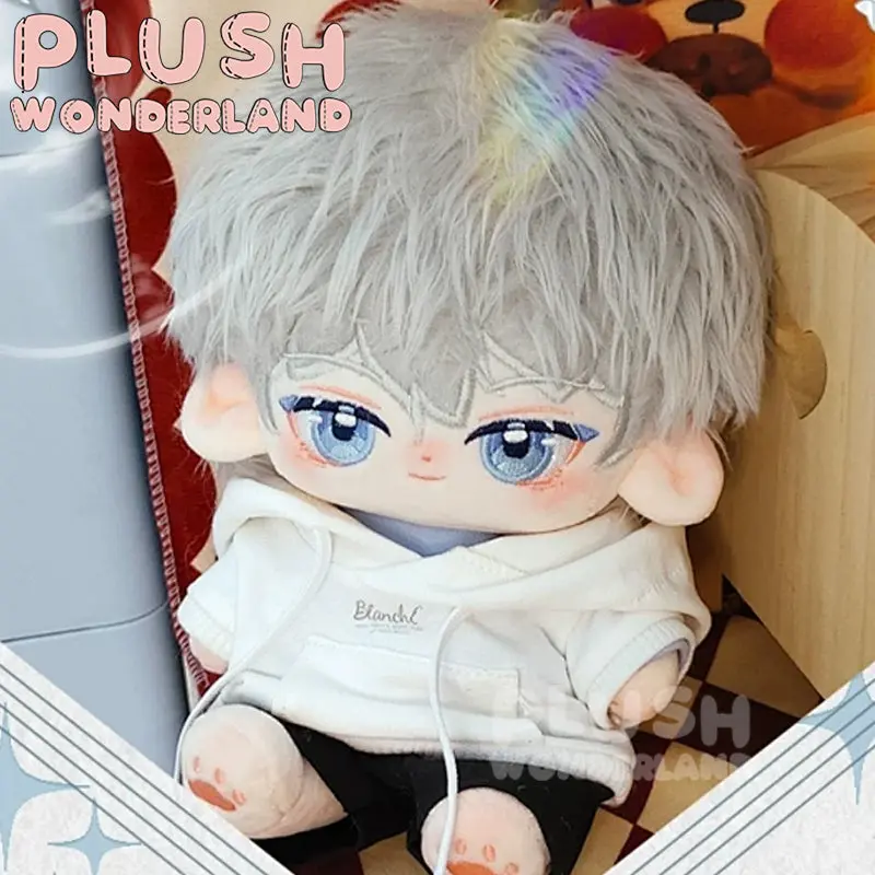 【INSTOCK】PLUSH WONDERLAND White Sweatshirt 20CM Doll Clothes - Image 3