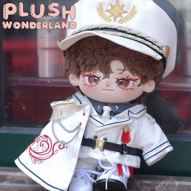 【INSTOCK】PLUSH WONDERLAND White Uniform 20CM Doll Clothes - Image 3