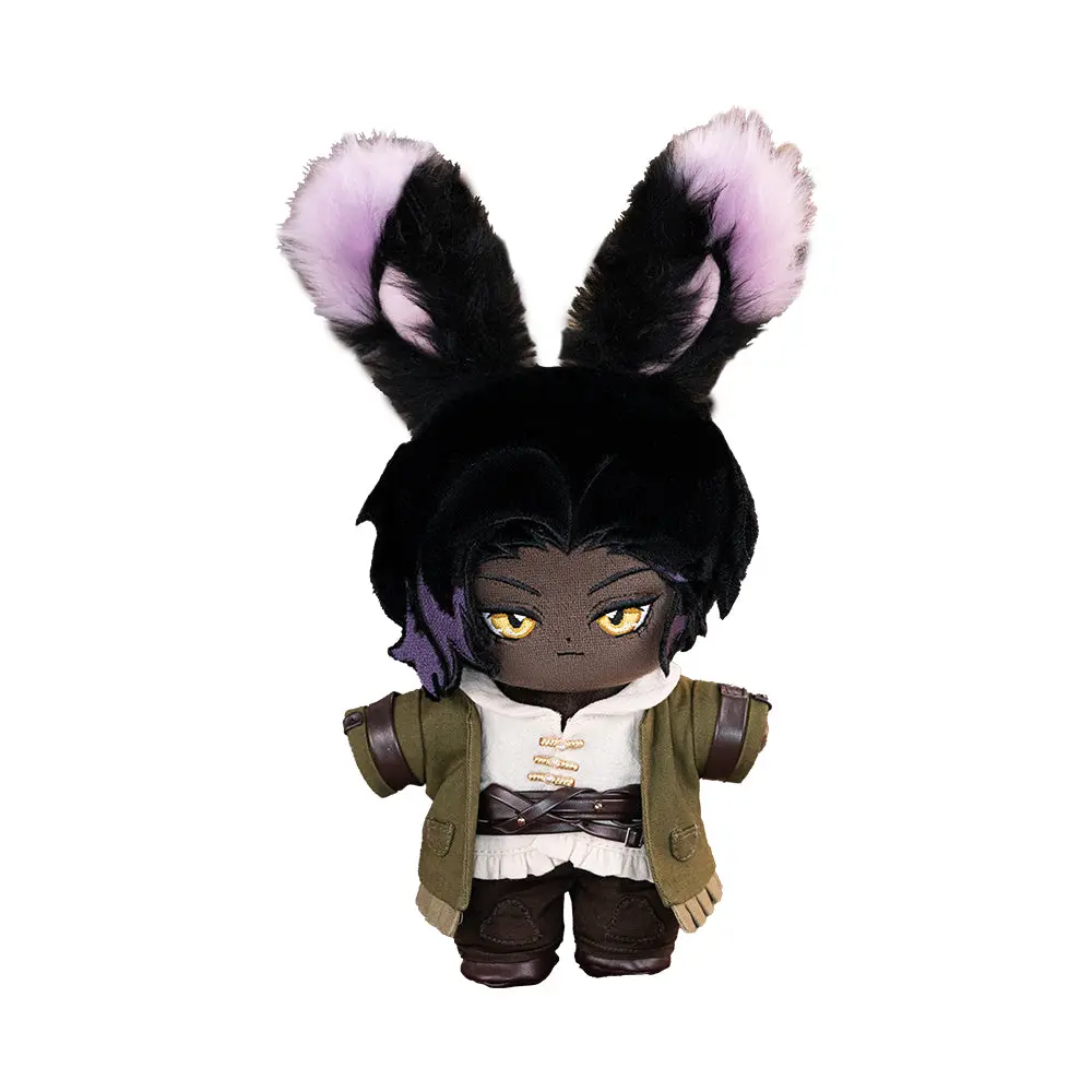 【Doll In Stock】PLUSH WONDERLAND Black Rabbit Traveler Plushie 20CM Cotton Doll - Image 7