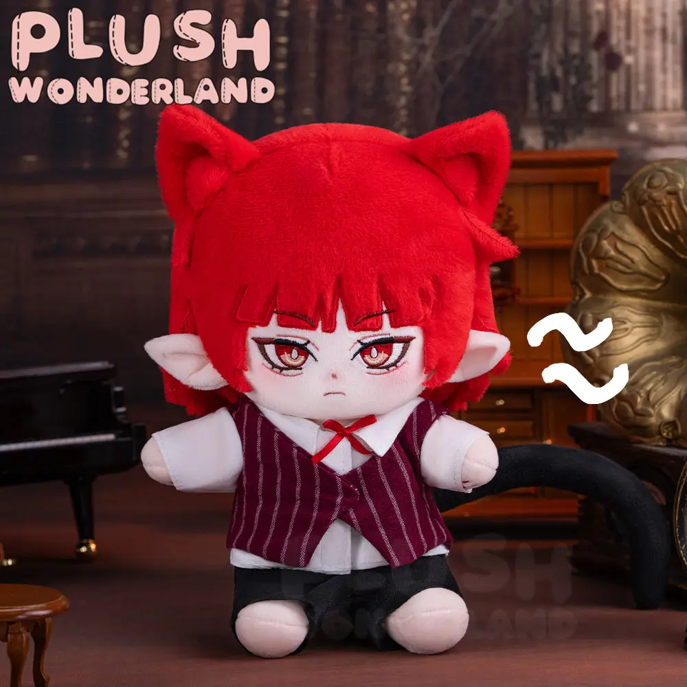 【PRESALE】PLUSH WONDERLAND Cat ear butler 20CM Plushie FANMADE - Image 3