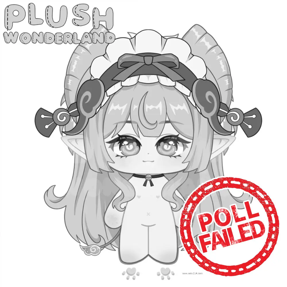 【Poll-Failed】PLUSH WONDERLAND Dream-Eating Tapir Plushie 20CM Doll FANMADE