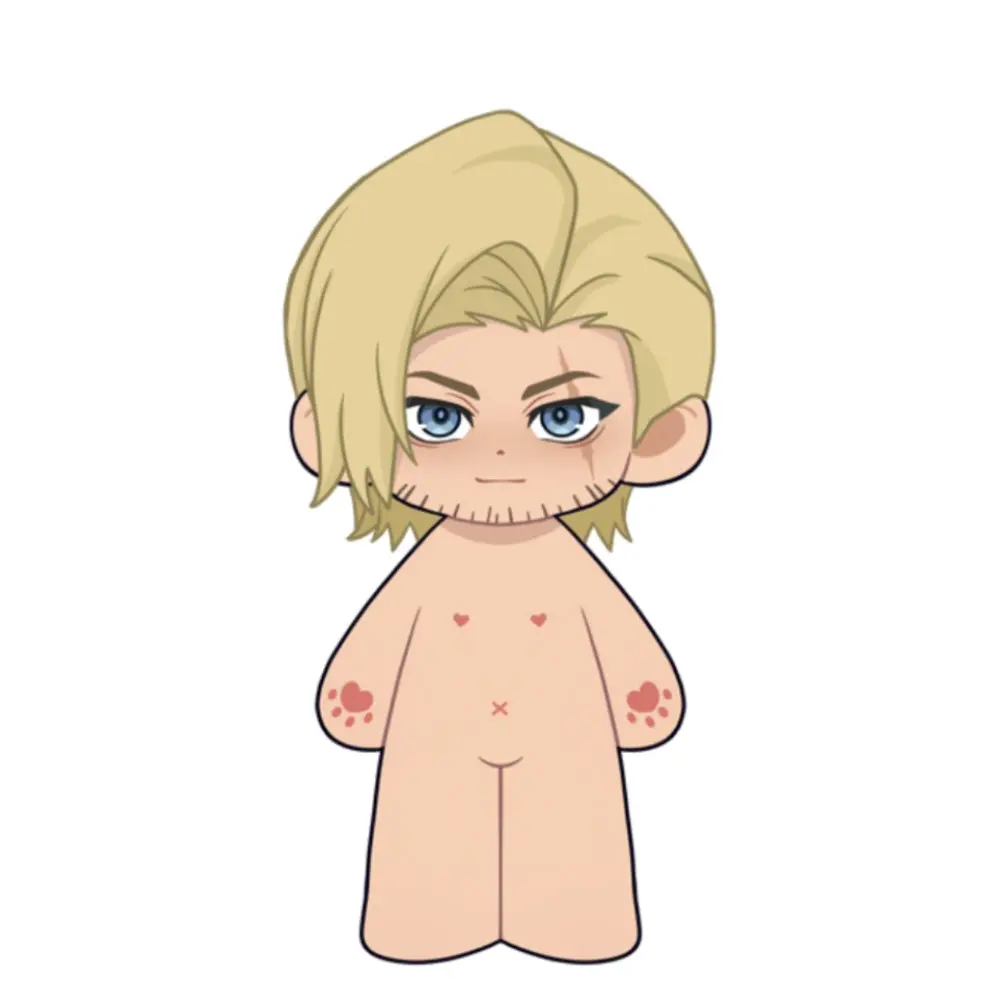 【Plushie Design】PLUSH WONDERLAND Gold Hair Cleaner 20CM Cotton Doll FANMADE - Image 3