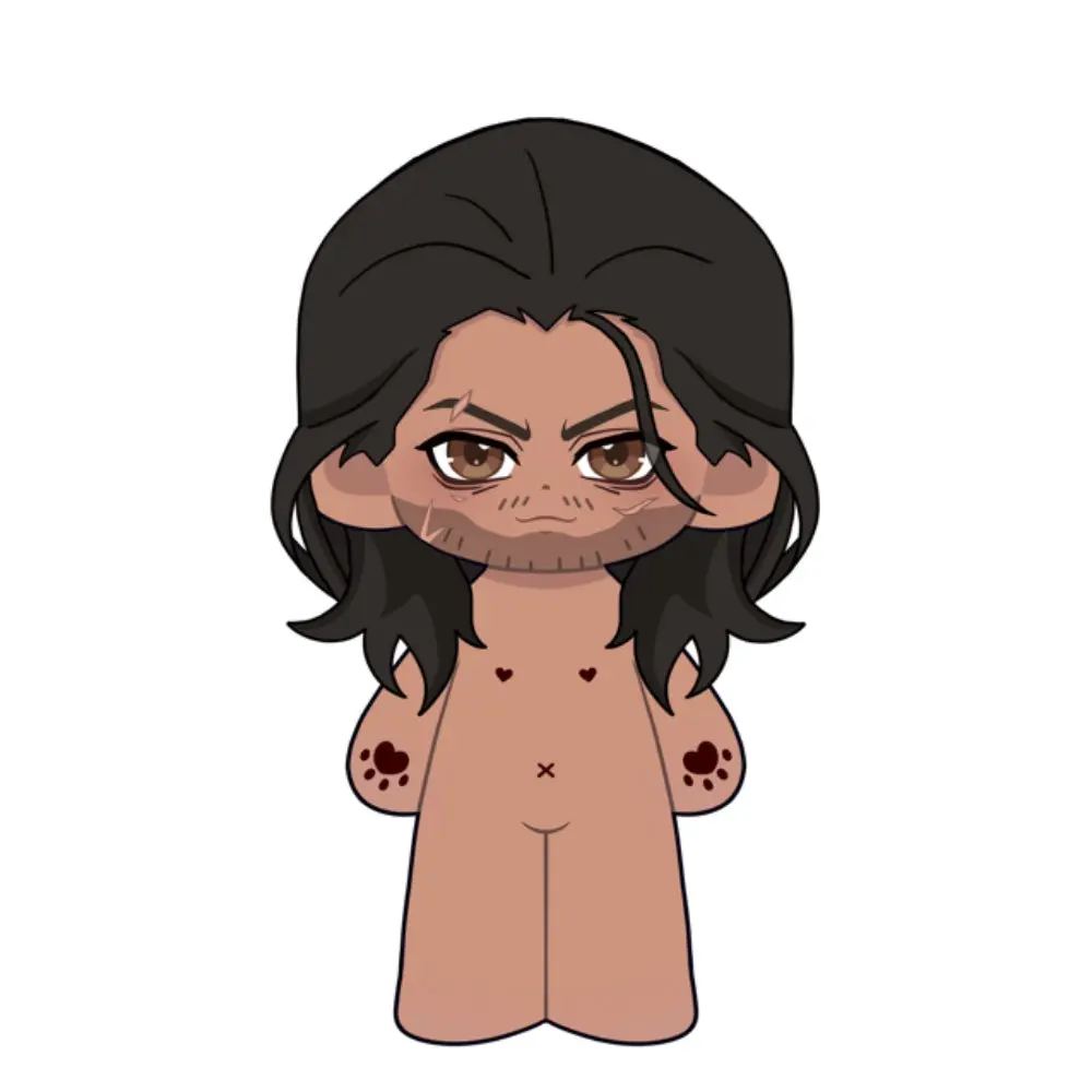 【PRESALE】PLUSH WONDERLAND Half-Blood Warrior 20CM Cotton Doll FANMADE - Image 3