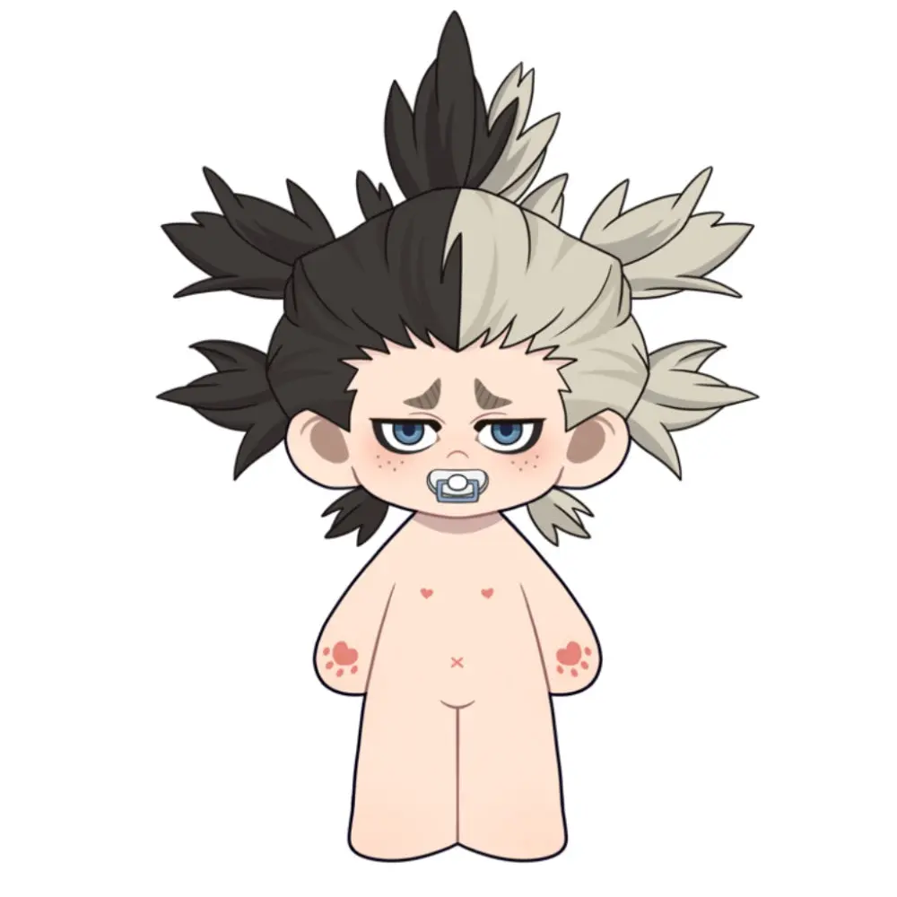 【Plushie Design】PLUSH WONDERLAND Pacifier boy 20CM Cotton Doll FANMADE - Image 3