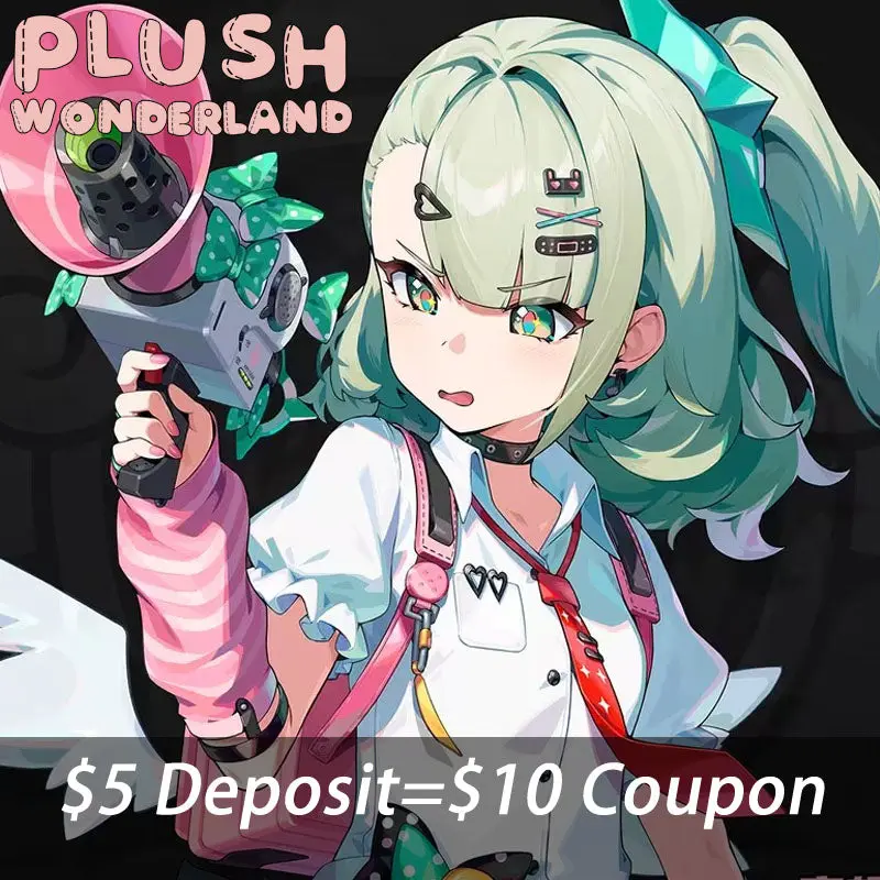 【INTEREST CHECK】【POLL】【DEPOSIT】PLUSH WONDERLAND Pink horn 20CM Cotton Doll