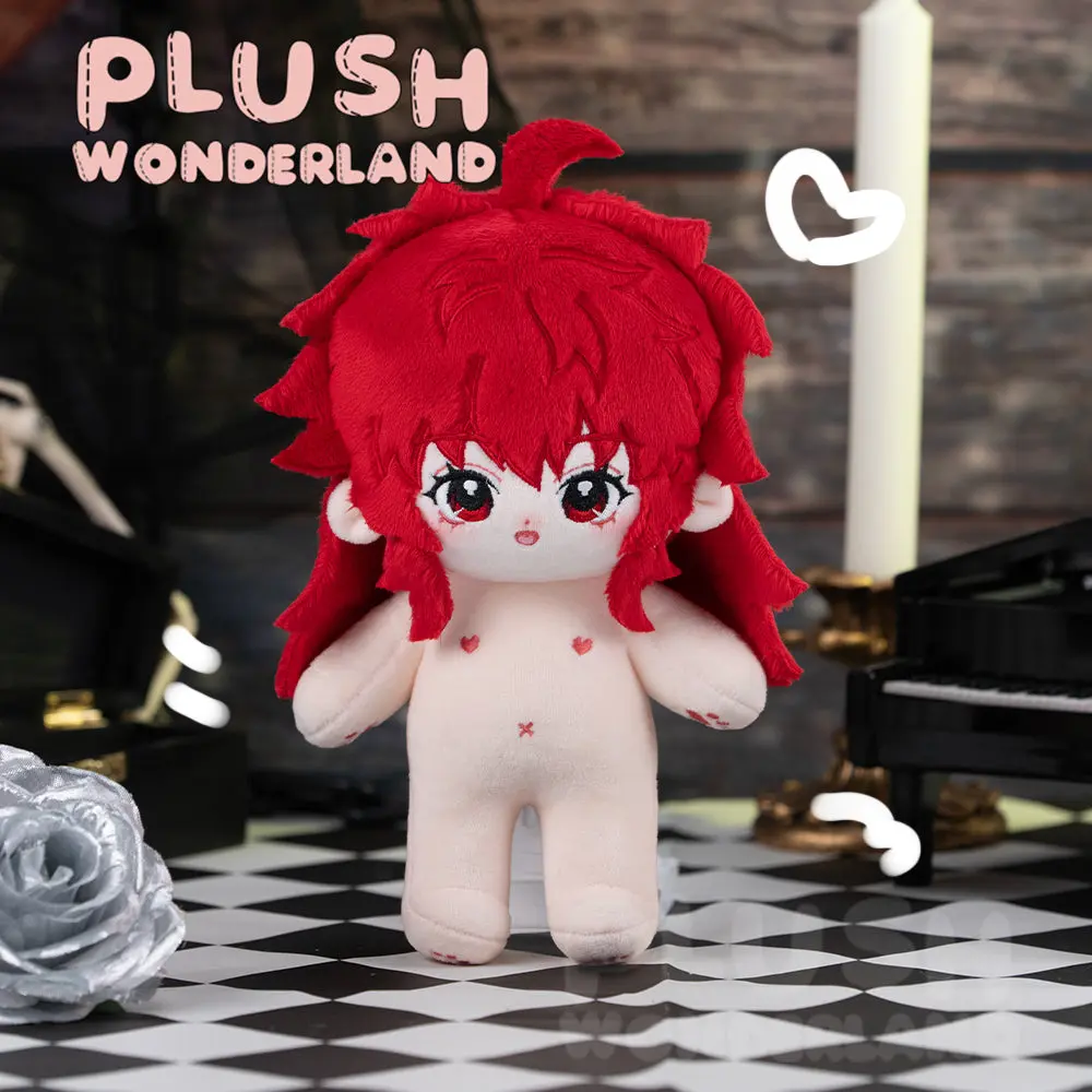 【PRESALE】PLUSH WONDERLAND Red Hair Plushie 20CM Doll FANMADE - Image 4