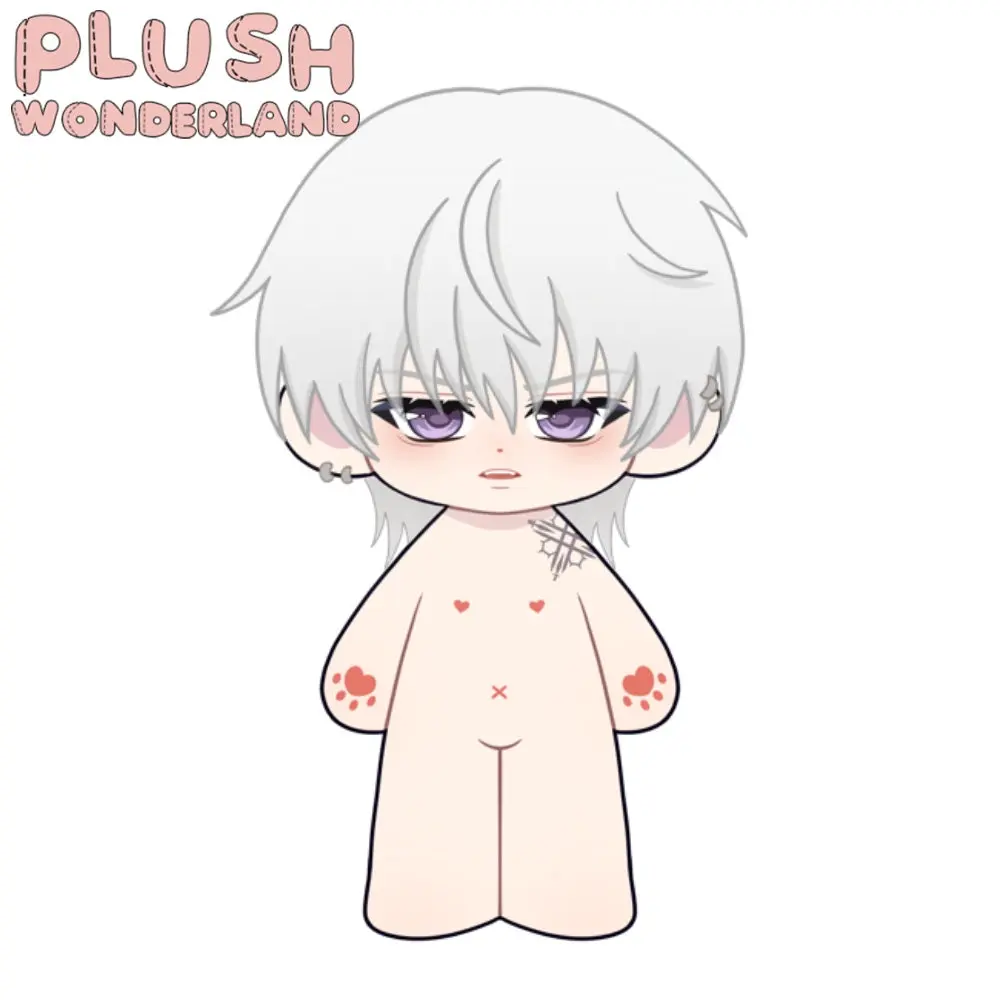 【Plushie Design】PLUSH WONDERLAND Silver-haired vampire 20CM Cotton Doll FANMADE - Image 2