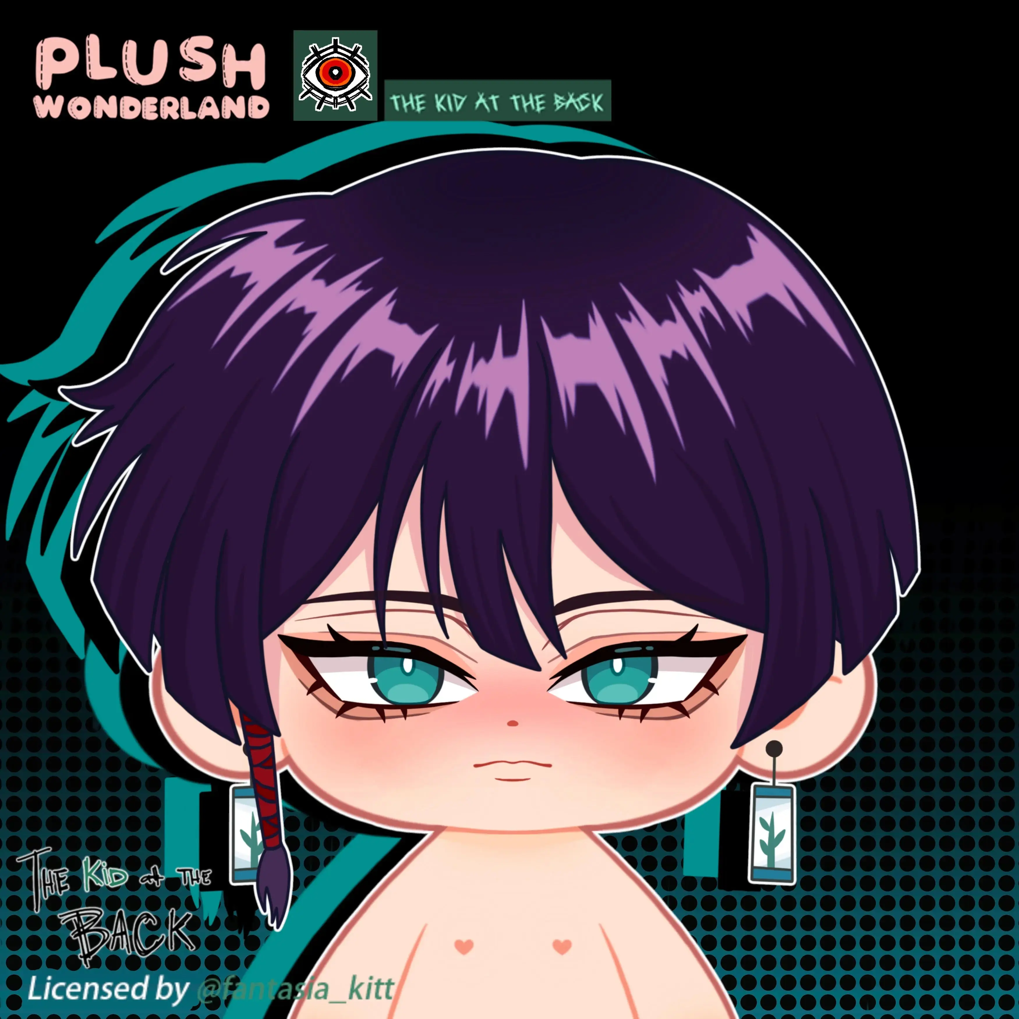 【Poll-Failed】【Authorized】PLUSH WONDERLAND The Kid at the Back Geo Plushie 20CM Doll Authorized - Image 6