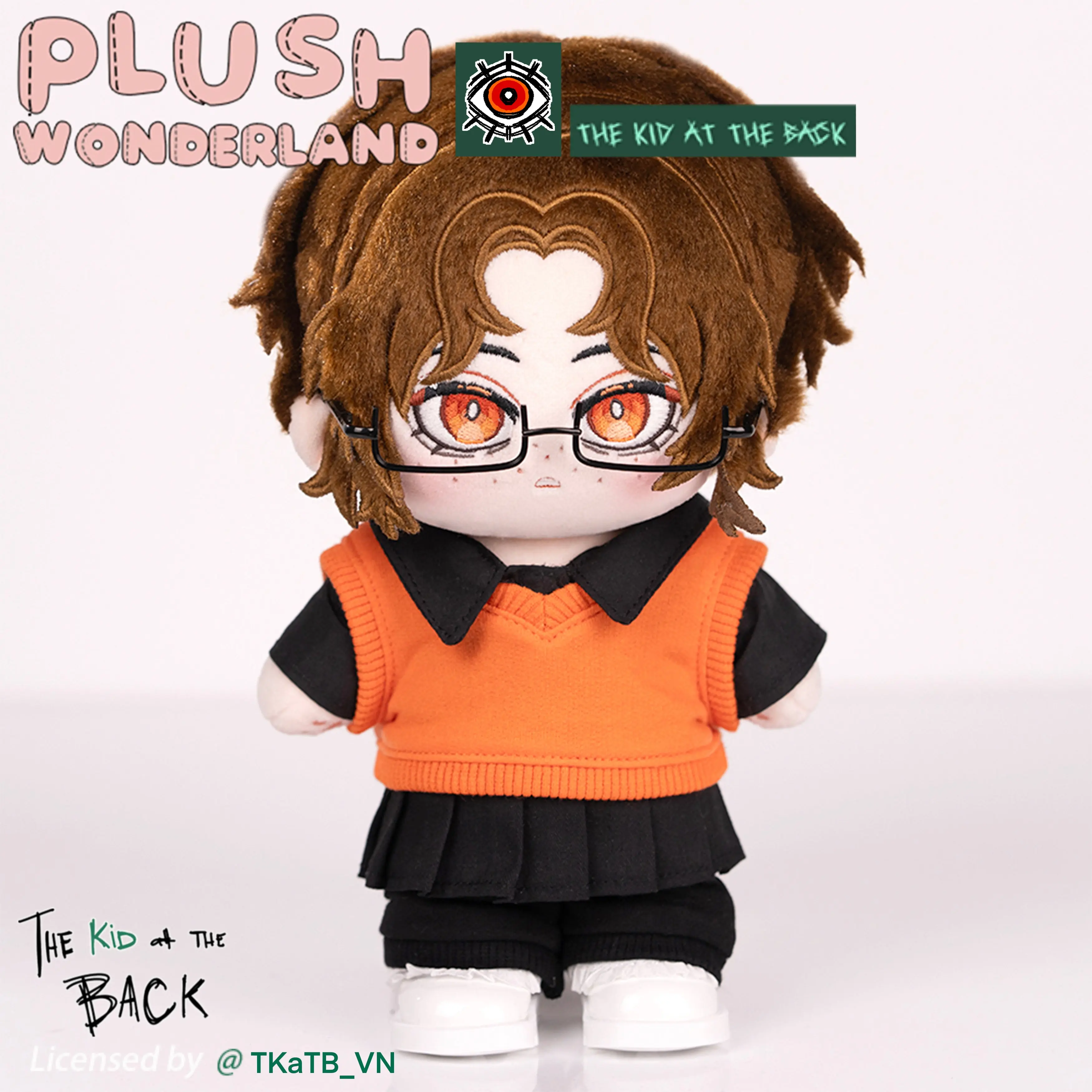 【Poll-Failed】【Authorized】PLUSH WONDERLAND The Kid at the Back Jessie Citrus Cotton Doll Plushie 20CM Doll - Image 3