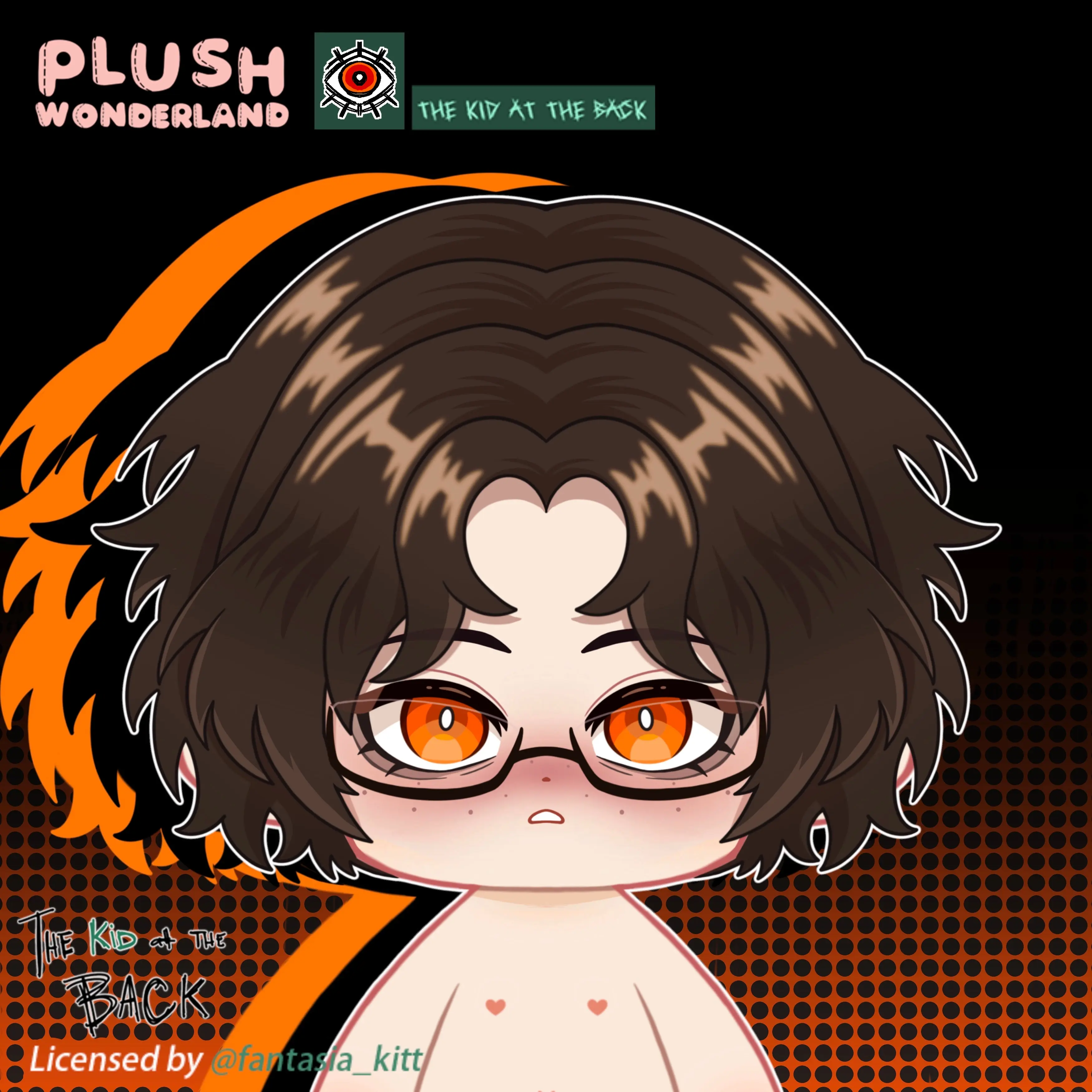 【Poll-Failed】【Authorized】PLUSH WONDERLAND The Kid at the Back Jessie Citrus Cotton Doll Plushie 20CM Doll - Image 7