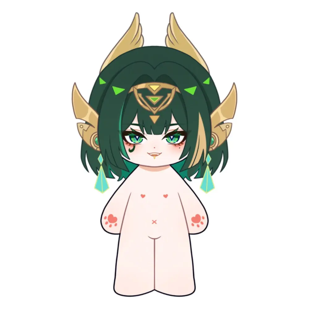 【Plushie Design】PLUSH WONDERLAND The owner of the Secret Museum 20CM Cotton Doll FANMADE - Image 3