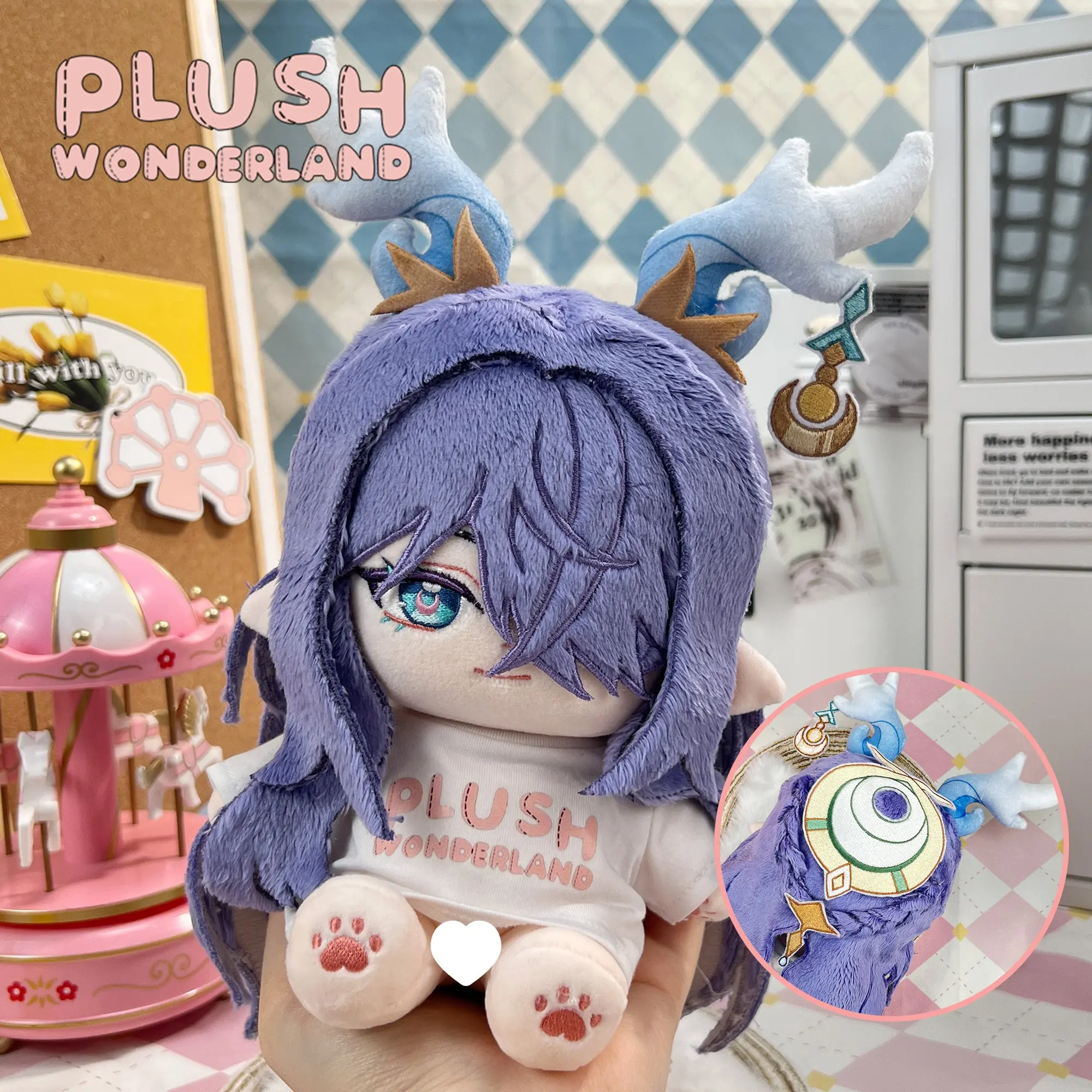 【PRESALE】PLUSH WONDERLAND The Saint of Canglin 20CM Cotton Doll FANMADE
