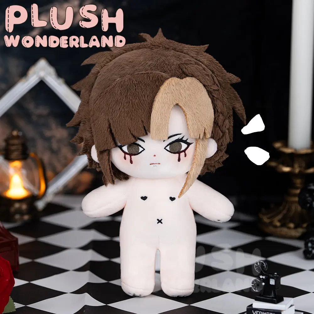 【PRESALE】PLUSH WONDERLAND Y2K Eyeliner Girl Plushie 20CM Doll FANMADE - Image 6