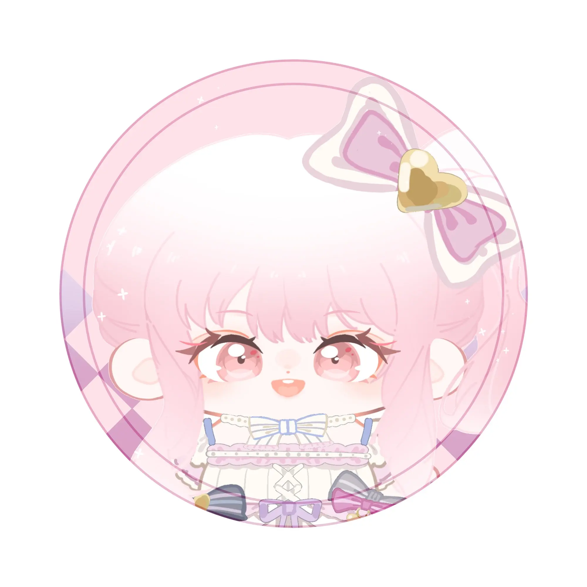 【Sold Out】PLUSH WONDERLAND Zenith Heart Plushie 20CM FANMADE - Image 13