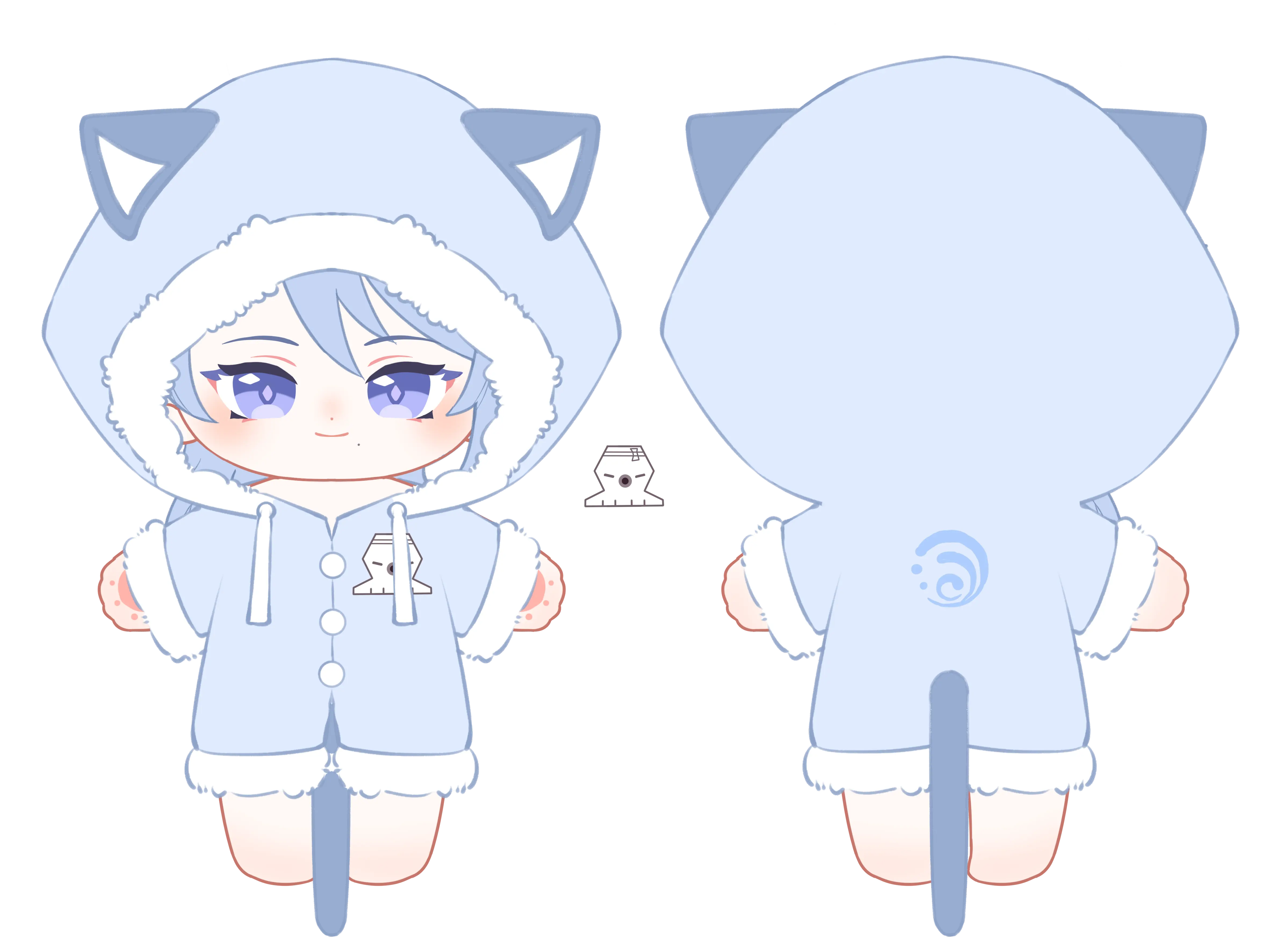 【Last Batch】【IN STOCK】PLUSH WONDERLAND Game Sleeve hidden milk tea Cotton Doll Plush 20CM  Plushies FANMADE - Image 10