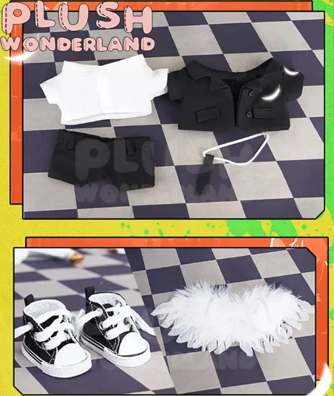 【Sold Out】PLUSH WONDERLAND Tenshi no Akuma Anime Cotton Doll Plush 20 CM FANMADE - Image 8