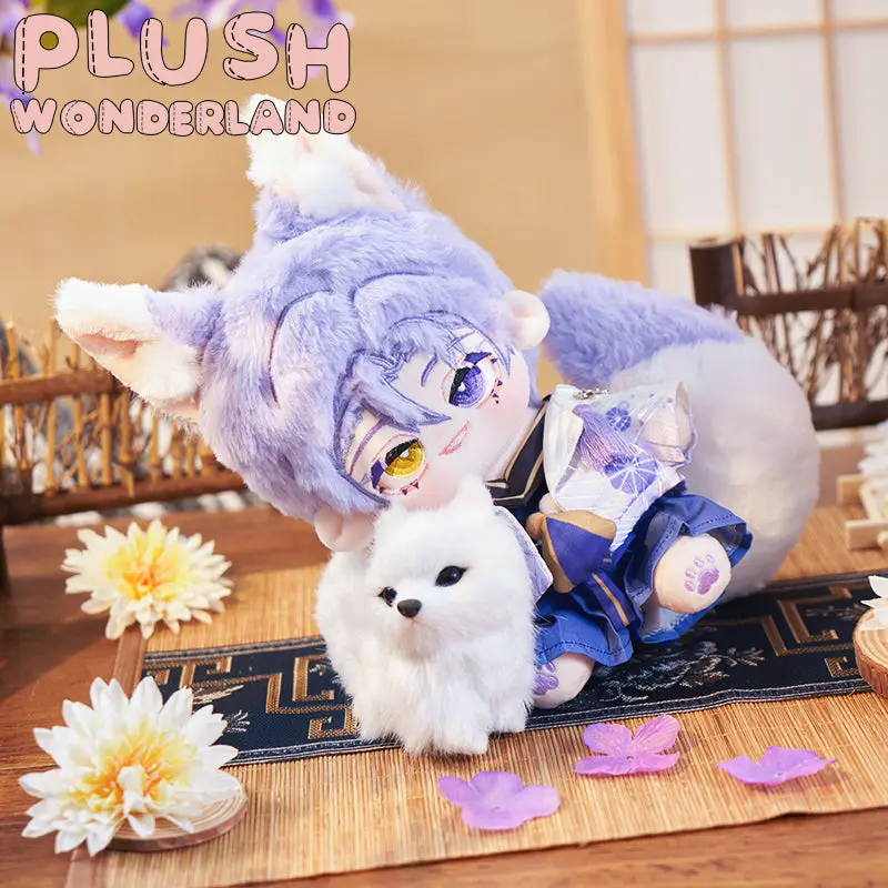 【In Stock】PLUSH WONDERLAND Little Purple Fox Cotton Doll Plushie 20CM FANMADE - Image 3